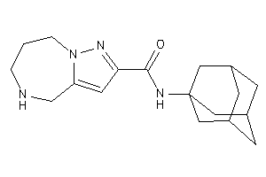N-(1-adamantyl)-5,6,7,8-tetrahydro-4H-pyrazolo[1,5-a][1,4]diazepine-2-carboxamide