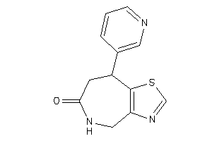 8-(3-pyridyl)-4,5,7,8-tetrahydrothiazolo[4,5-c]azepin-6-one