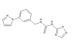 1-(3-pyrazol-1-ylbenzyl)-3-(1,2,4-thiadiazol-5-yl)urea