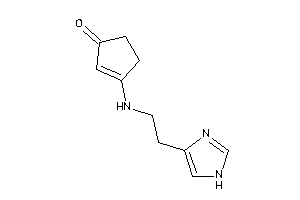 Image of 3-[2-(1H-imidazol-4-yl)ethylamino]cyclopent-2-en-1-one