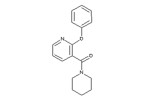 (2-phenoxy-3-pyridyl)-piperidino-methanone