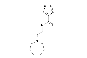 N-[2-(azepan-1-yl)ethyl]thiadiazole-4-carboxamide
