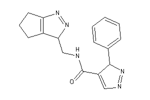 3-phenyl-N-(3,4,5,6-tetrahydrocyclopenta[c]pyrazol-3-ylmethyl)-3H-pyrazole-4-carboxamide