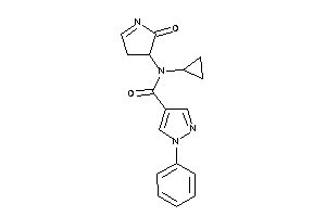N-cyclopropyl-N-(2-keto-1-pyrrolin-3-yl)-1-phenyl-pyrazole-4-carboxamide