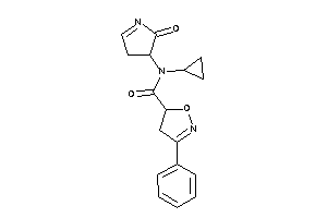 N-cyclopropyl-N-(2-keto-1-pyrrolin-3-yl)-3-phenyl-2-isoxazoline-5-carboxamide