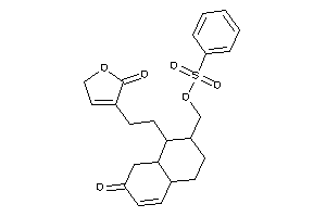 Benzenesulfonic Acid [7-keto-1-[2-(5-keto-2H-furan-4-yl)ethyl]-2,3,4,4a,8,8a-hexahydro-1H-naphthalen-2-yl]methyl Ester