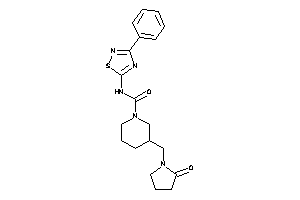 3-[(2-ketopyrrolidino)methyl]-N-(3-phenyl-1,2,4-thiadiazol-5-yl)piperidine-1-carboxamide