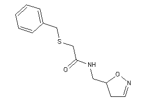 2-(benzylthio)-N-(2-isoxazolin-5-ylmethyl)acetamide
