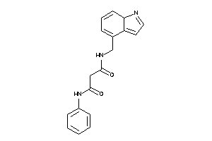 Image of N-(7aH-indol-4-ylmethyl)-N'-phenyl-malonamide