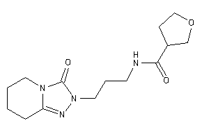 N-[3-(3-keto-5,6,7,8-tetrahydro-[1,2,4]triazolo[4,3-a]pyridin-2-yl)propyl]tetrahydrofuran-3-carboxamide