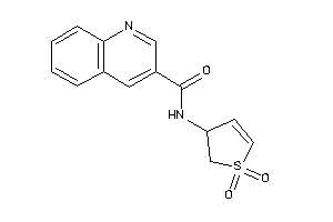 Image of N-(1,1-diketo-2,3-dihydrothiophen-3-yl)quinoline-3-carboxamide