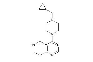 4-[4-(cyclopropylmethyl)piperazino]-5,6,7,8-tetrahydropyrido[4,3-d]pyrimidine