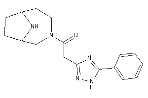 1-(4,9-diazabicyclo[4.2.1]nonan-4-yl)-2-(5-phenyl-1H-1,2,4-triazol-3-yl)ethanone