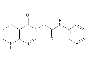2-(4-keto-5,6,7,8-tetrahydropyrido[2,3-d]pyrimidin-3-yl)-N-phenyl-acetamide