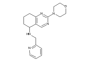 (2-morpholino-5,6,7,8-tetrahydroquinazolin-5-yl)-(2-pyridylmethyl)amine