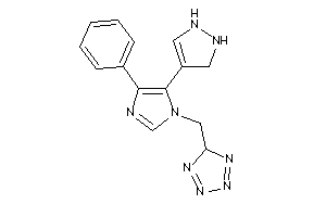 5-[[4-phenyl-5-(3-pyrazolin-4-yl)imidazol-1-yl]methyl]-5H-tetrazole
