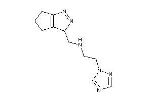 3,4,5,6-tetrahydrocyclopenta[c]pyrazol-3-ylmethyl-[2-(1,2,4-triazol-1-yl)ethyl]amine