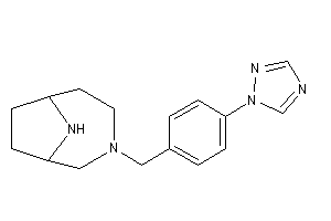 3-[4-(1,2,4-triazol-1-yl)benzyl]-3,9-diazabicyclo[4.2.1]nonane