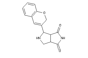 4-(2H-chromen-3-yl)-4,5,6,6a-tetrahydro-3aH-pyrrolo[3,4-c]pyrrole-1,3-quinone