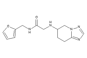 N-(2-furfuryl)-2-(5,6,7,8-tetrahydro-[1,2,4]triazolo[1,5-a]pyridin-6-ylamino)acetamide
