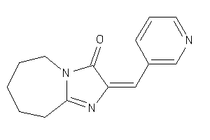 Image of 2-(3-pyridylmethylene)-6,7,8,9-tetrahydro-5H-imidazo[1,2-a]azepin-3-one