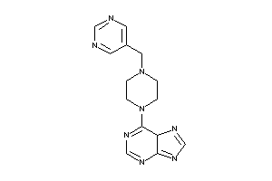 6-[4-(5-pyrimidylmethyl)piperazino]-5H-purine
