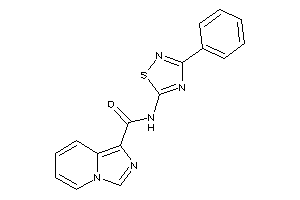N-(3-phenyl-1,2,4-thiadiazol-5-yl)imidazo[1,5-a]pyridine-1-carboxamide