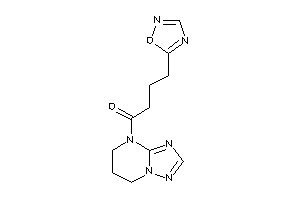 1-(6,7-dihydro-5H-[1,2,4]triazolo[1,5-a]pyrimidin-4-yl)-4-(1,2,4-oxadiazol-5-yl)butan-1-one
