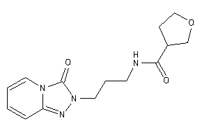 N-[3-(3-keto-[1,2,4]triazolo[4,3-a]pyridin-2-yl)propyl]tetrahydrofuran-3-carboxamide
