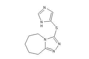 Image of 3-(1H-imidazol-5-ylthio)-6,7,8,9-tetrahydro-5H-[1,2,4]triazolo[4,3-a]azepine