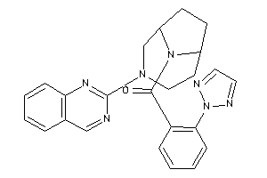 (4-quinazolin-2-yl-4,9-diazabicyclo[4.2.1]nonan-9-yl)-[2-(triazol-2-yl)phenyl]methanone