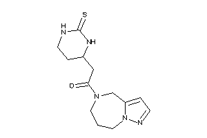 Image of 1-(4,6,7,8-tetrahydropyrazolo[1,5-a][1,4]diazepin-5-yl)-2-(2-thioxohexahydropyrimidin-4-yl)ethanone