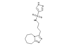Image of N-[3-(6,7,8,9-tetrahydro-5H-[1,2,4]triazolo[4,3-a]azepin-3-yl)propyl]-1H-pyrazole-4-sulfonamide