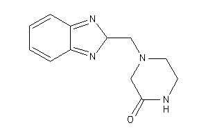 4-(2H-benzimidazol-2-ylmethyl)piperazin-2-one