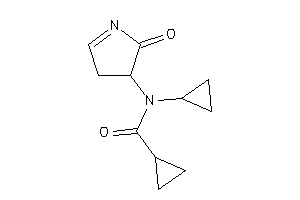 Image of N-cyclopropyl-N-(2-keto-1-pyrrolin-3-yl)cyclopropanecarboxamide