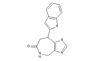 Image of 8-(benzothiophen-2-yl)-4,5,7,8-tetrahydrothiazolo[4,5-c]azepin-6-one