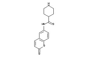 N-(2-ketochromen-6-yl)isonipecotamide
