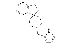 1'-(1H-imidazol-5-ylmethyl)spiro[indane-1,4'-piperidine]