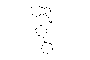 Image of (3-piperazinopiperidino)-(4,5,6,7-tetrahydro-2H-indazol-3-yl)methanone