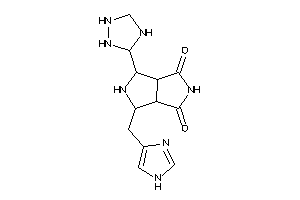 6-(1H-imidazol-4-ylmethyl)-4-(1,2,4-triazolidin-3-yl)-4,5,6,6a-tetrahydro-3aH-pyrrolo[3,4-c]pyrrole-1,3-quinone