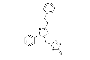Image of 5-[(5-phenethyl-2-phenyl-1,2,4-triazol-3-yl)methyl]-1,2,4-triazol-3-one