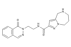 Image of N-[2-(1-ketophthalazin-2-yl)ethyl]-5,6,7,8-tetrahydro-4H-pyrazolo[1,5-a][1,4]diazepine-2-carboxamide
