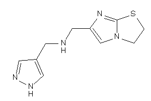 2,3-dihydroimidazo[2,1-b]thiazol-6-ylmethyl(1H-pyrazol-4-ylmethyl)amine