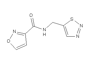 N-(thiadiazol-5-ylmethyl)isoxazole-3-carboxamide