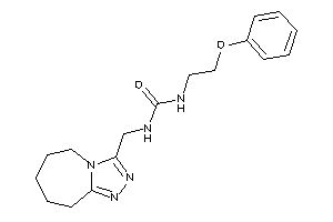 1-(2-phenoxyethyl)-3-(6,7,8,9-tetrahydro-5H-[1,2,4]triazolo[4,3-a]azepin-3-ylmethyl)urea