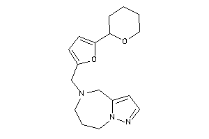 5-[(5-tetrahydropyran-2-yl-2-furyl)methyl]-4,6,7,8-tetrahydropyrazolo[1,5-a][1,4]diazepine