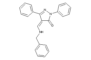 4-[(benzylamino)methylene]-2,5-diphenyl-2-pyrazolin-3-one