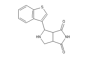 4-(benzothiophen-3-yl)-4,5,6,6a-tetrahydro-3aH-pyrrolo[3,4-c]pyrrole-1,3-quinone