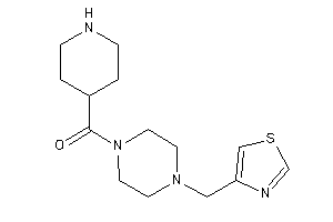 Image of 4-piperidyl-[4-(thiazol-4-ylmethyl)piperazino]methanone