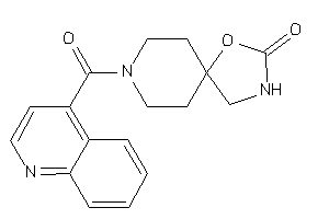 Image of 8-cinchoninoyl-4-oxa-2,8-diazaspiro[4.5]decan-3-one
